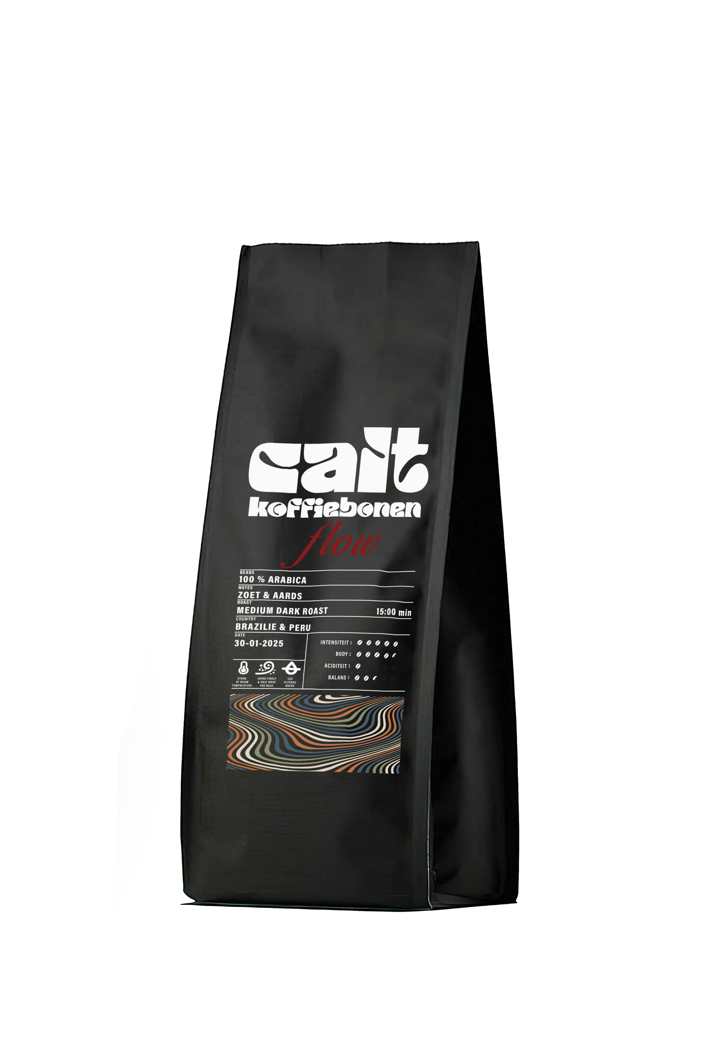 Zachte en uitgebalanceerde blend met tonen van noten en chocolade